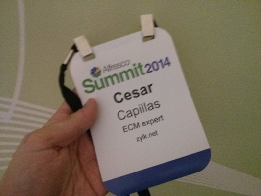 En la Alfresco Summit 2014